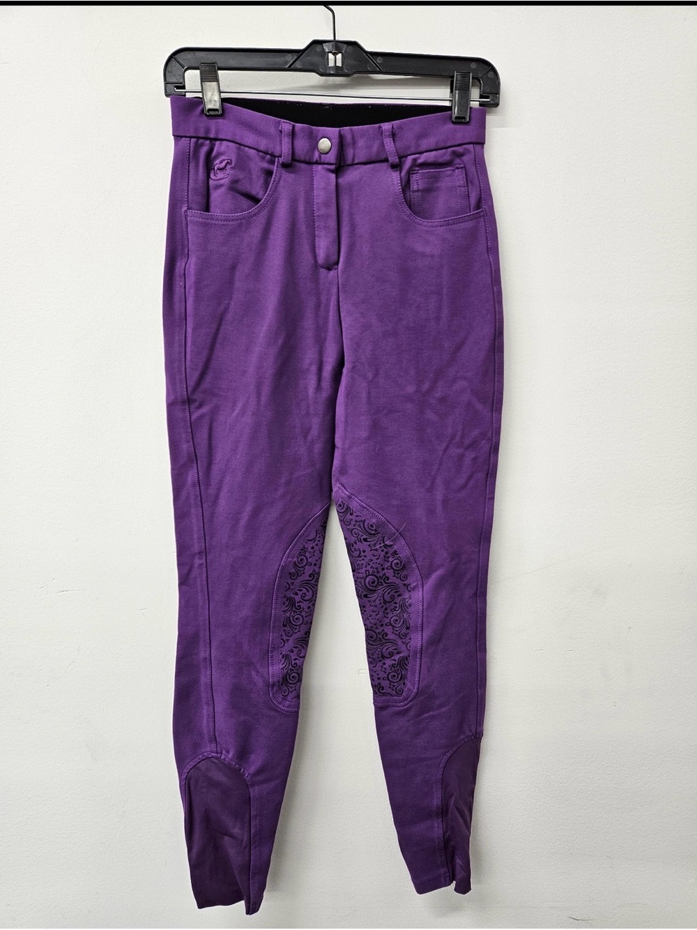Piper Purple Skinny Riding Jeans